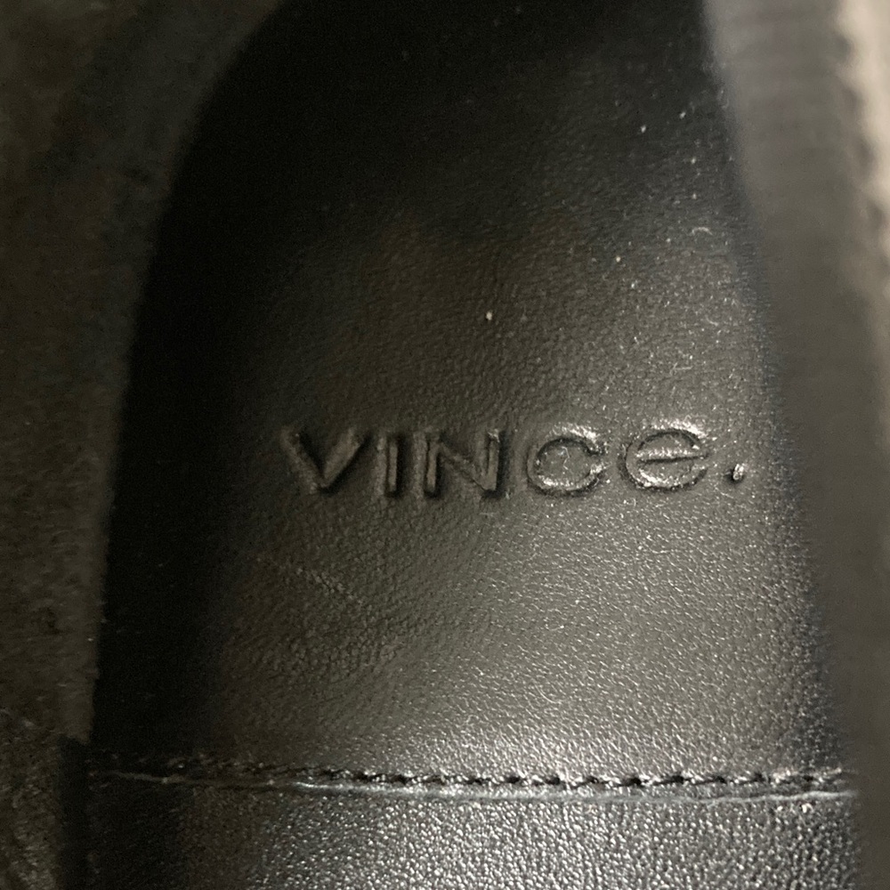 Vince Black Leather Ballet Flats - Picture 7 of 11